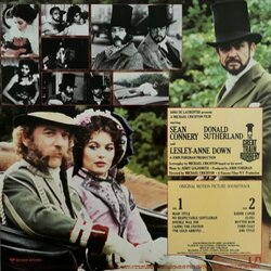 The Great Train Robbery Soundtrack (Jerry Goldsmith) - CD Back cover