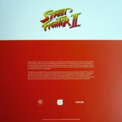 Street Fighter II サウンドトラック (Isao Abe, Syun Nishigaki, Yko Shimomura) - CD裏表紙