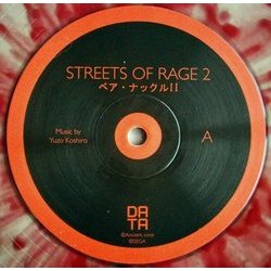 Streets of Rage 2 Ścieżka dźwiękowa (Yuzo Koshiro) - Tylna strona okladki plyty CD