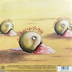 La Plante Sauvage Trilha sonora (Alain Goraguer) - CD capa traseira