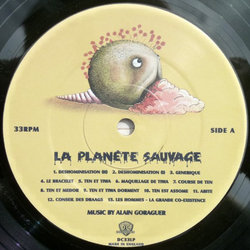 La Plante Sauvage サウンドトラック (Alain Goraguer) - CDインレイ