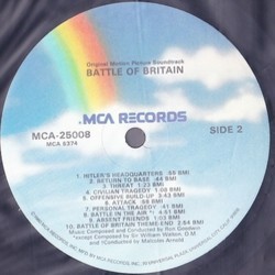Battle of Britain Ścieżka dźwiękowa (Ron Goodwin) - wkład CD