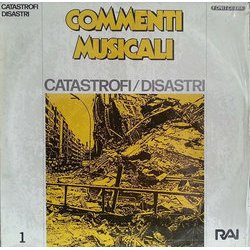 Catastrofi / Disastri サウンドトラック (Various Artists) - CDカバー