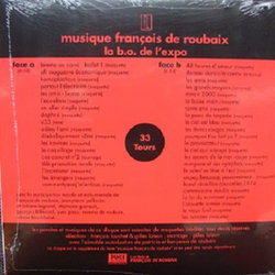 La B.O. De L'expo Ścieżka dźwiękowa (Franois de Roubaix) - Tylna strona okladki plyty CD