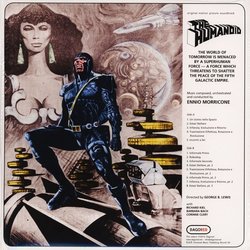 The Humanoid Soundtrack (Ennio Morricone) - CD Back cover