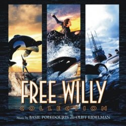 Free Willy Collection Soundtrack (Cliff Eidelman, Basil Poledouris) - CD cover