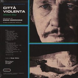 Citt Violenta Soundtrack (Ennio Morricone) - CD Back cover