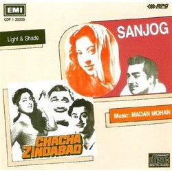 Sanjog / Chacha Zindabad Colonna sonora (Various Artists, Rajinder Krishan, Madan Mohan) - Copertina del CD