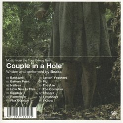 Couple in a Hole Soundtrack (Geoff Barrow) - CD Back cover