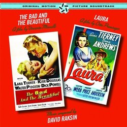 The Bad and the Beautiful / Laura サウンドトラック (David Raksin) - CDカバー