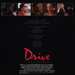 Drive Ścieżka dźwiękowa (Cliff Martinez) - Tylna strona okladki plyty CD