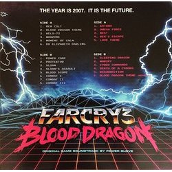 Far Cry 3: Blood Dragon サウンドトラック (Power Glove) - CDインレイ