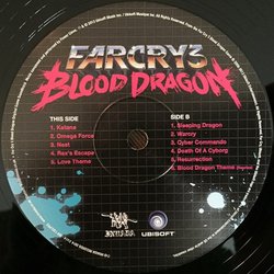 Far Cry 3: Blood Dragon サウンドトラック (Power Glove) - CDインレイ