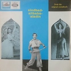 Sindbad - Alibaba - Aladin Soundtrack (Various Artists, S. H. Bihari,  Ravi) - CD cover