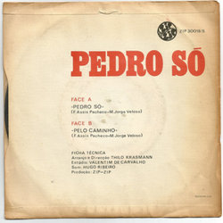 Pedro S Soundtrack (Manuel Jorge Veloso) - CD Back cover