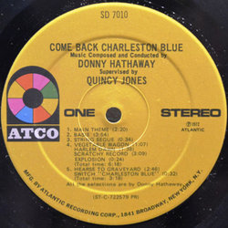 Come Back Charleston Blue Colonna sonora (Donny Hathaway) - cd-inlay