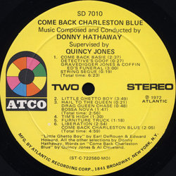Come Back Charleston Blue Trilha sonora (Donny Hathaway) - CD-inlay