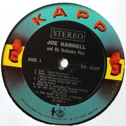 Joe Harnell And His Orchestra Soundtrack (Various Artists, Joe Harnell) - CD-Inlay