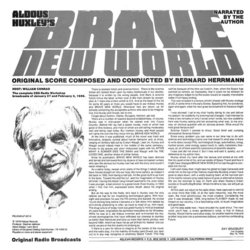 Brave New World Soundtrack (Bernard Herrmann) - CD Trasero