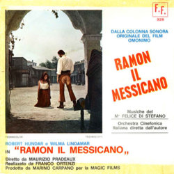 Ramon il messicano Ścieżka dźwiękowa (Felice Di Stefano) - Tylna strona okladki plyty CD