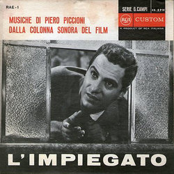 L'Impiegato サウンドトラック (Piero Piccioni) - CDカバー