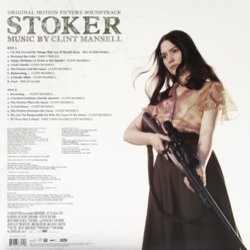 Stoker Soundtrack (Clint Mansell) - CD Back cover