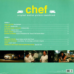 Chef Ścieżka dźwiękowa (Various Artists) - Tylna strona okladki plyty CD
