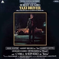 Taxi Driver Trilha sonora (Bernard Herrmann) - capa de CD