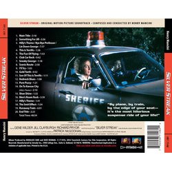 Silver Streak Ścieżka dźwiękowa (Henry Mancini) - Tylna strona okladki plyty CD