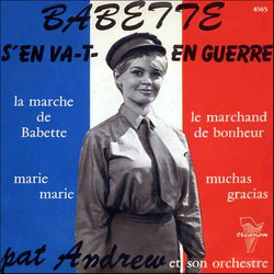 Babette s'en va-t-en Guerre サウンドトラック (Pat Andrew, Gilbert Bcaud) - CDカバー