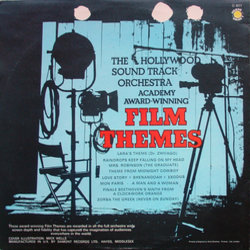 Academy Award-Winning Film Themes Colonna sonora (Various Artists) - Copertina posteriore CD