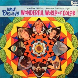 Wonderful World of Color Soundtrack (Various Artists, Cliff Edwards, Annette Funicello, Hayley Mills, Fess Parker, The Wellingtons) - CD-Cover
