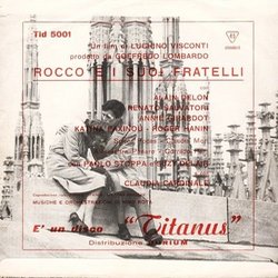 Rocco e i suoi Fratelli Ścieżka dźwiękowa (Nino Rota) - Tylna strona okladki plyty CD