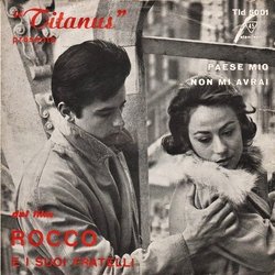 Rocco e i suoi Fratelli サウンドトラック (Nino Rota) - CDカバー