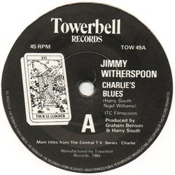 Charlie サウンドトラック (Harry South, Nigel Williams, Jimmy Witherspoon) - CDインレイ