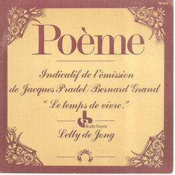 Pome - Letty De Jong Colonna sonora (Zdenek Fibich) - Copertina del CD