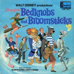 Songs From Walt Disney Productions' Bedknobs And Broomsticks Soundtrack (Various Artists, Richard M. Sherman, Robert M. Sherman) - CD-Cover