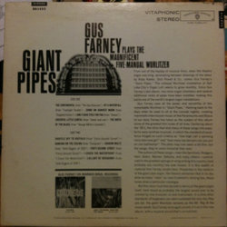 Giant Pipes Trilha sonora (Various Artists) - CD capa traseira