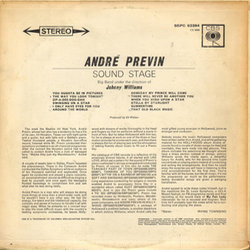 Andr Previn ‎ Sound Stage! Soundtrack (Various Artists) - CD Trasero