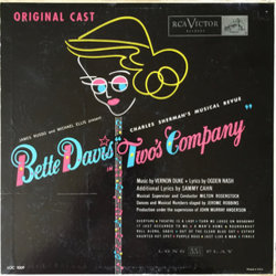 Song Hits From Two's Company Bande Originale (Sammy Cahn, Vernon Duke, Ogden Nash) - Pochettes de CD