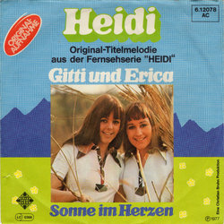 Heidi Soundtrack (Christian Bruhn) - CD-Cover