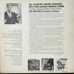 The Academy Award Winners サウンドトラック (Various Artists) - CD裏表紙