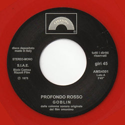 Profondo rosso Colonna sonora (Giorgio Gaslini,  Goblin, Walter Martino, Fabio Pignatelli, Claudio Simonetti) - cd-inlay