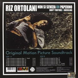 Non Si Sevizia Un Paperino Ścieżka dźwiękowa (Riz Ortolani) - Tylna strona okladki plyty CD