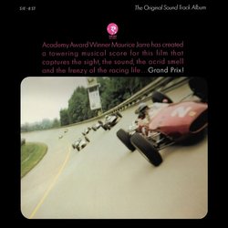 Grand Prix Trilha sonora (Maurice Jarre) - CD capa traseira