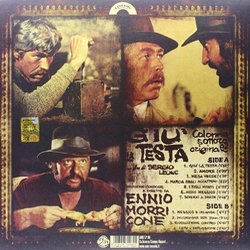 Gi La Testa Ścieżka dźwiękowa (Ennio Morricone) - Tylna strona okladki plyty CD