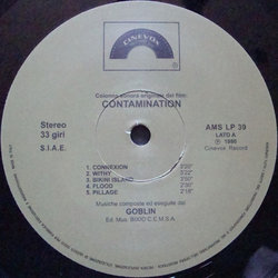Contamination Bande Originale ( Goblin, Agostino Marangolo, Antonio Marangolo, Fabio Pignatelli) - cd-inlay