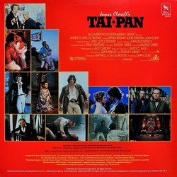 Tai-Pan サウンドトラック (Maurice Jarre) - CD裏表紙