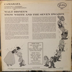 Snow White and the Seven Dwarfs Ścieżka dźwiękowa (Frank Churchill, Larry Morey) - Tylna strona okladki plyty CD
