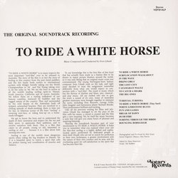 To Ride A White Horse Soundtrack (Sven Libaek) - CD Back cover